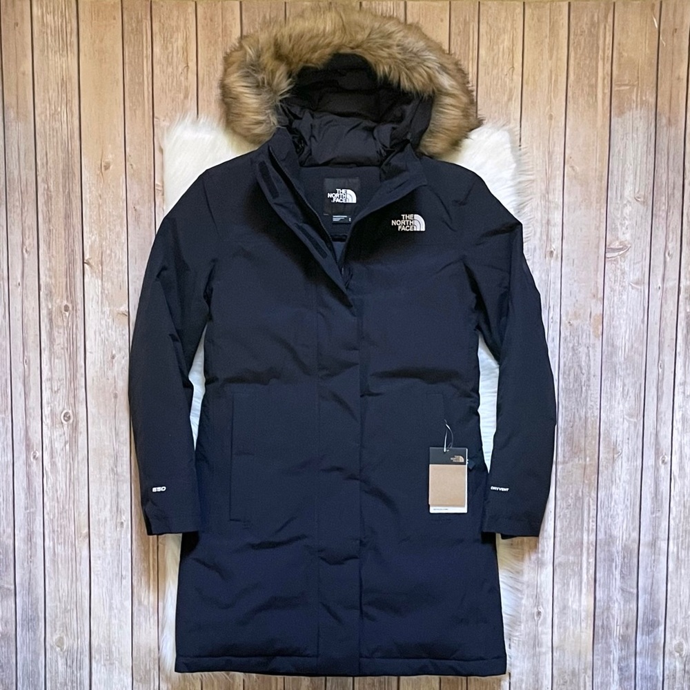 The North Face Women’s Arctic Parka Coat In Aviator Navy
